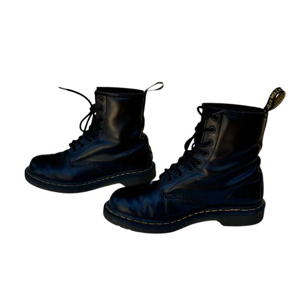 Dr. Marten 1460 Smooth Leather Lace Up Boots Women Size 8 EU Size 39 - Picture 2 of 8